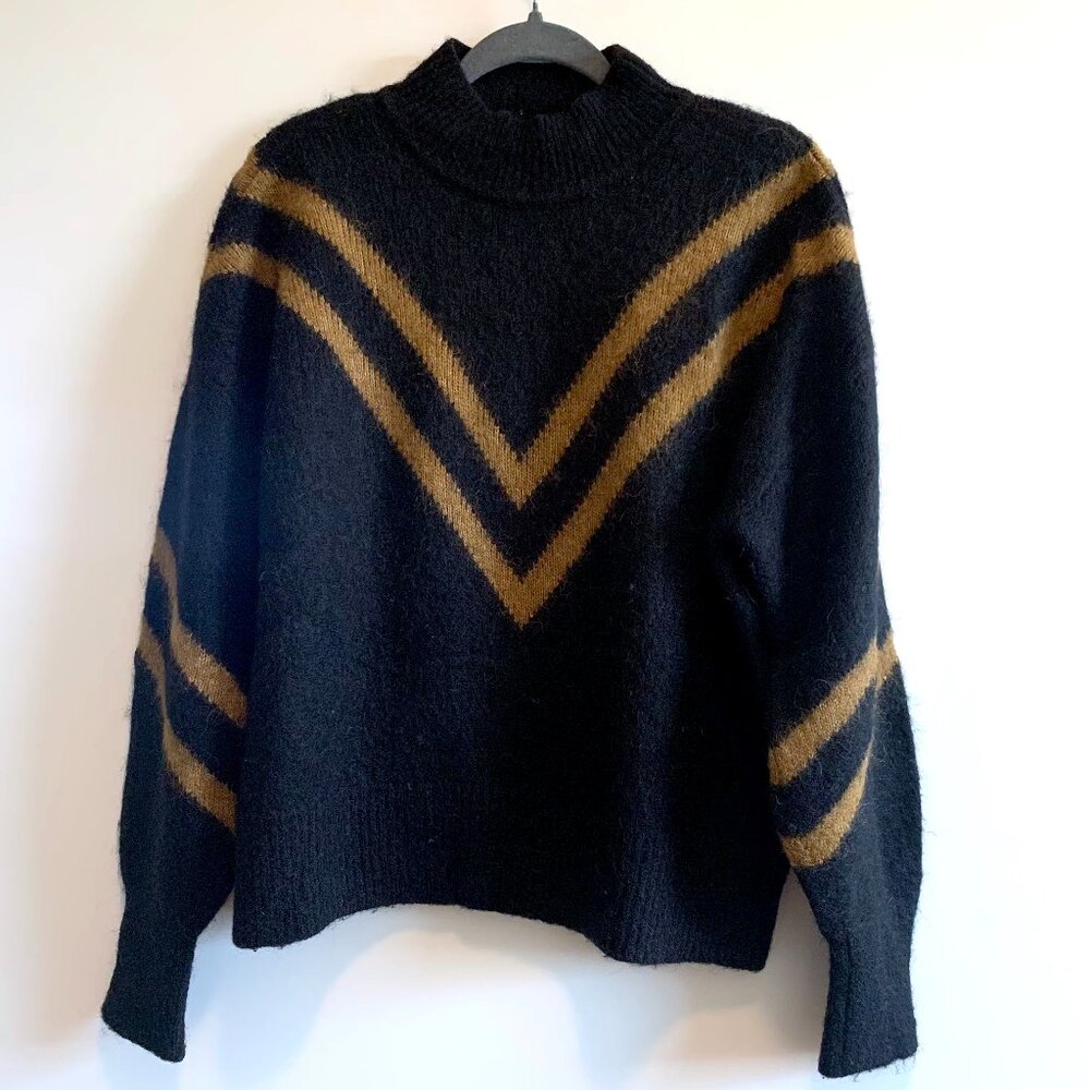 & Other Stories Black Wool Sweater